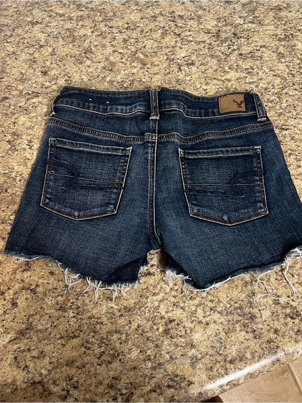 American Eagle Outfitters Super Stretch cutoff Jean shorts shortie 2